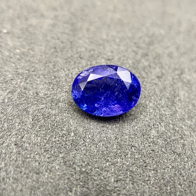 Tanzanite  Valuation Report 139251, 4.93 cts.