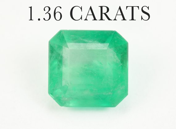 Emerald  Valuation Report 123598, 1.36 cts.