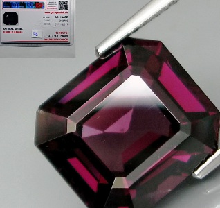 Spinel  Valuation Report 116025, 10.46 cts.