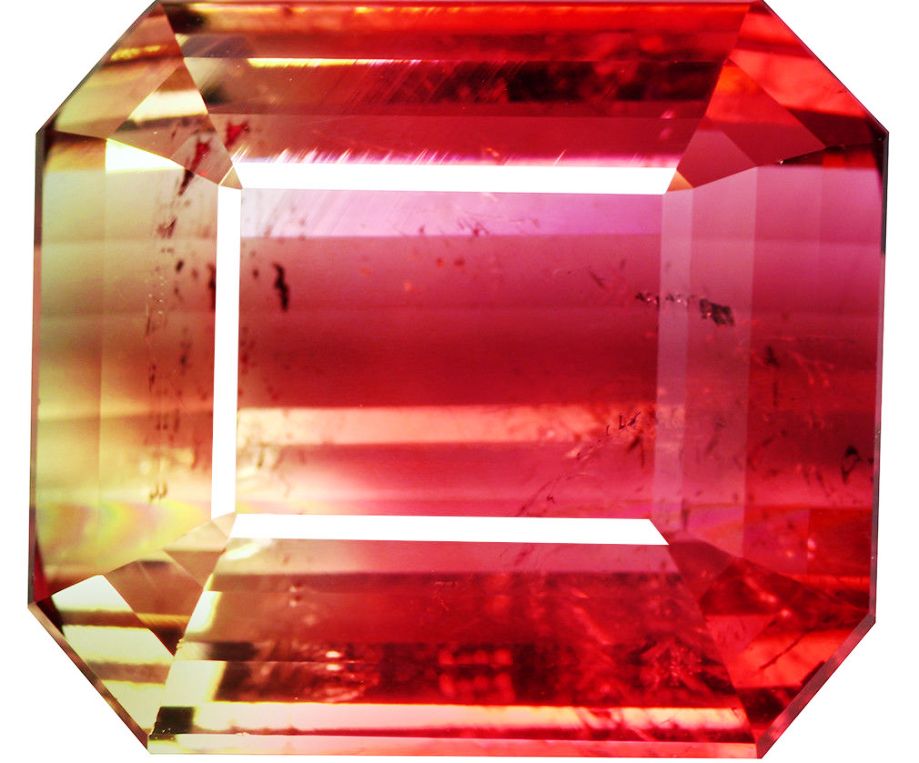 Tourmaline Bi-Color Valuation Report 117805, 46.70 cts.