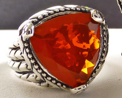 Fire Opal  Valuation Report 88994, 2.57 cts.