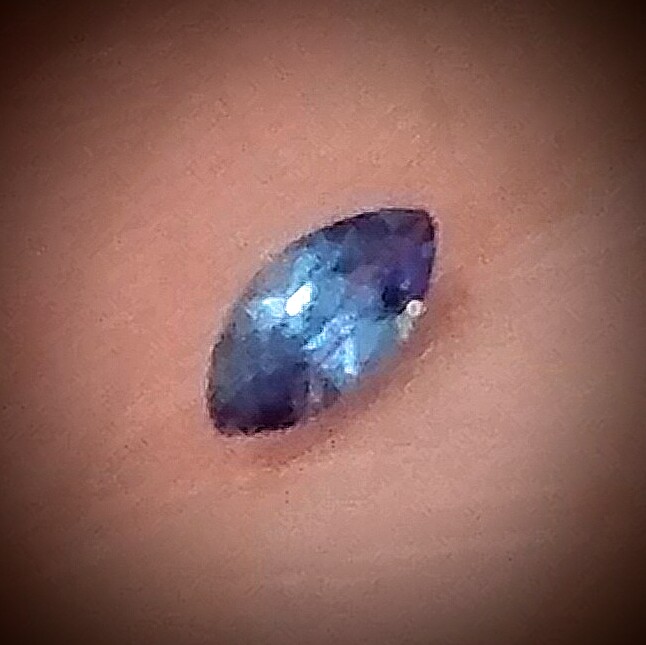 Benitoite  Valuation Report 101586, 0.17 cts.