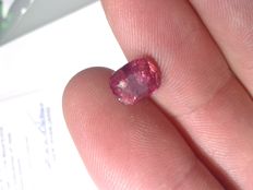 Ruby  Valuation Report 89017, 4.17 cts.