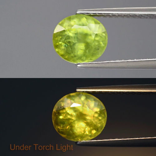Sphene  Valuation Report 95409, 2.20 cts.