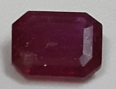 Ruby  Valuation Report 96062, 0.94 cts.