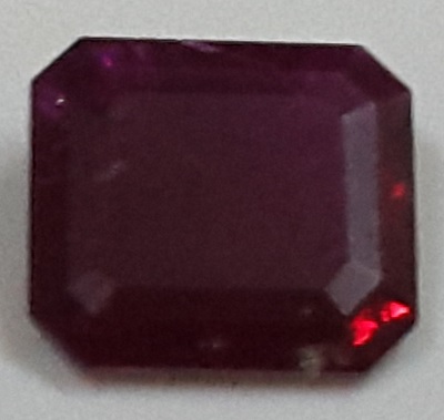 Ruby  Valuation Report 96070, 0.66 cts.