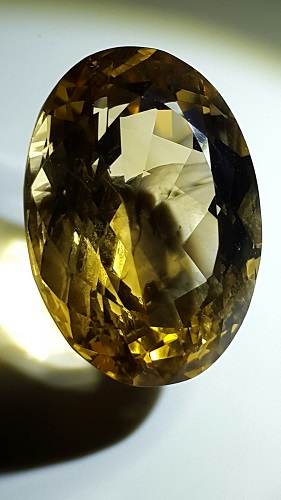 Citrine Valuation Report 95924, 67.10 cts.