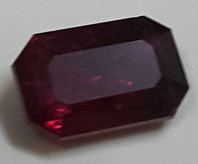 Ruby  Valuation Report 96061, 1.86 cts.