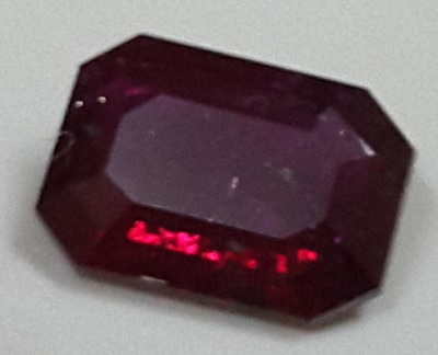 Ruby  Valuation Report 96060, 1.65 cts.