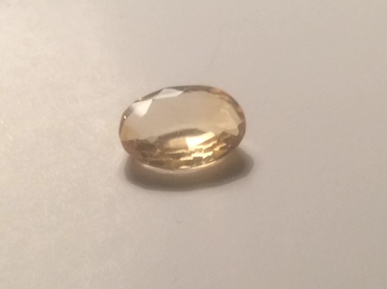 Citrine  Valuation Report 96427, 2.50 cts.