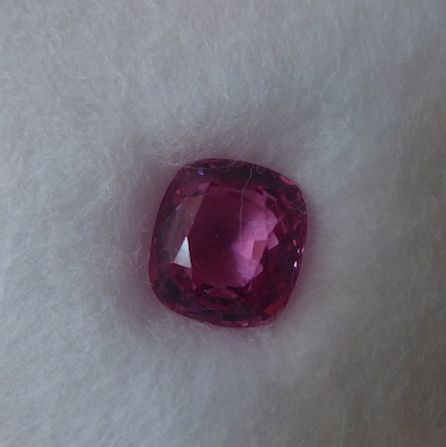 Spinel  Valuation Report 106667, 2.37 cts.