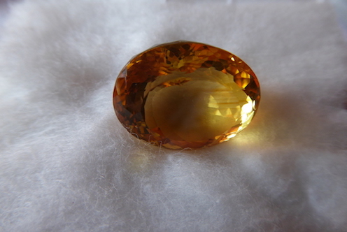 Citrine  Valuation Report 106625, 24.83 cts.