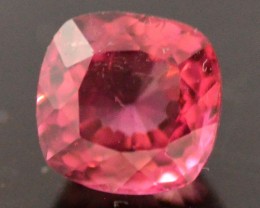 Tourmaline Rubellite  Valuation Report 107470, 0.84 cts.
