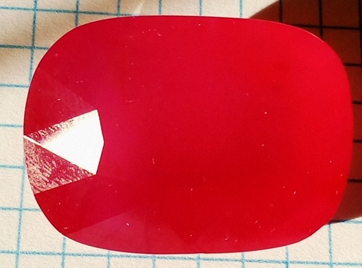 Ruby  Valuation Report 126129, 75.00 cts.