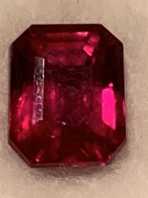 Ruby  Valuation Report 125772, 1.96 cts.