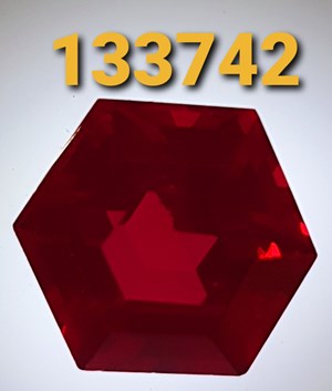 Ruby  Valuation Report 133742, 8.30 cts.