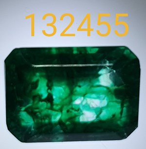 Emerald  Valuation Report 132455, 5.45 cts.