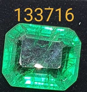 Emerald  Valuation Report 133716, 6.45 cts.