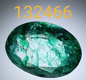 Emerald  Valuation Report 132466, 6.95 cts.