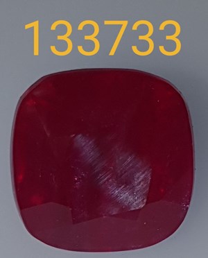 Ruby Valuation Report 133733, 8.30 cts.