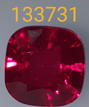 Ruby  Valuation Report 133731, 9.60 cts.