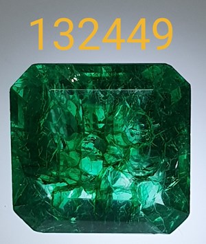 Emerald  Valuation Report 132449, 7.90 cts.