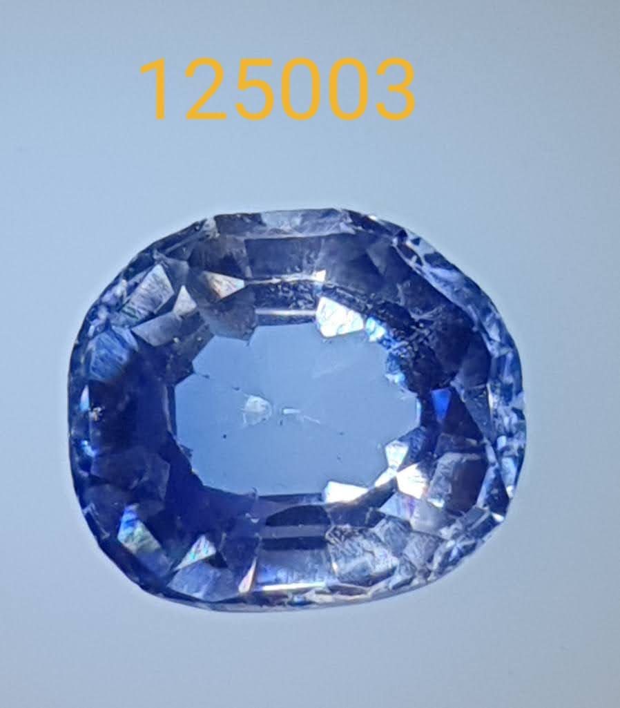Sapphire  Valuation Report 125003, 2.60 cts.