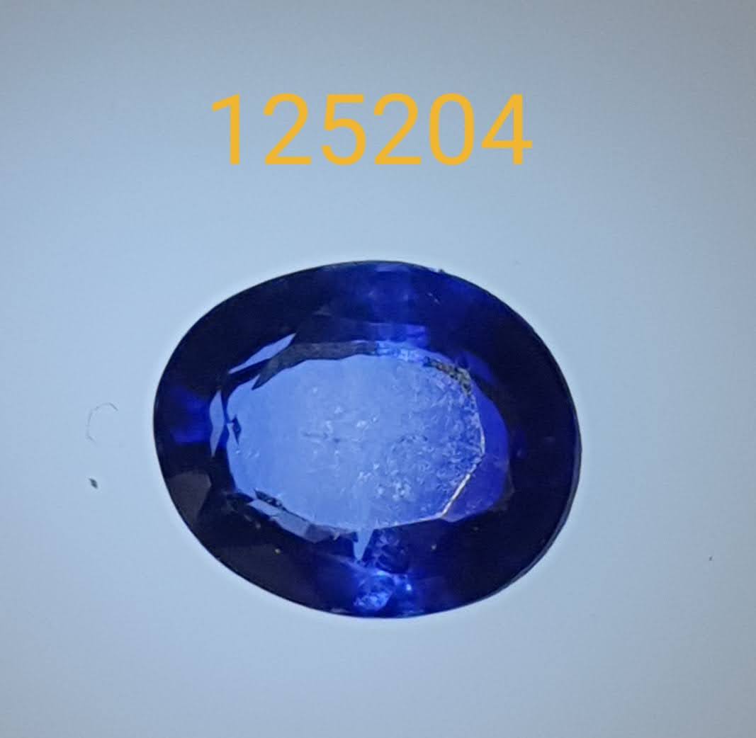 Sapphire  Valuation Report 125204, 3.55 cts.
