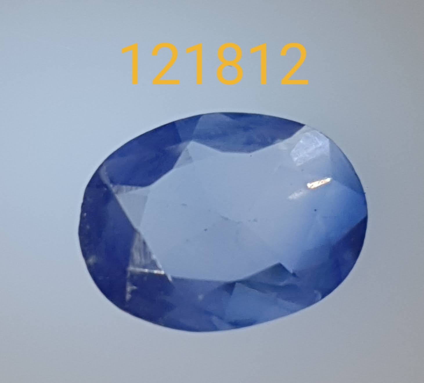 Sapphire  Valuation Report 121812, 2.95 cts.