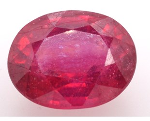 Ruby  Valuation Report 131193, 4.35 cts.