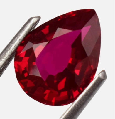 Ruby  Valuation Report 131201, 3.10 cts.